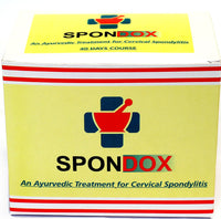 A spondox package box showing the branding of spondox.