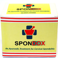 A spondox package box showing the branding of spondox.