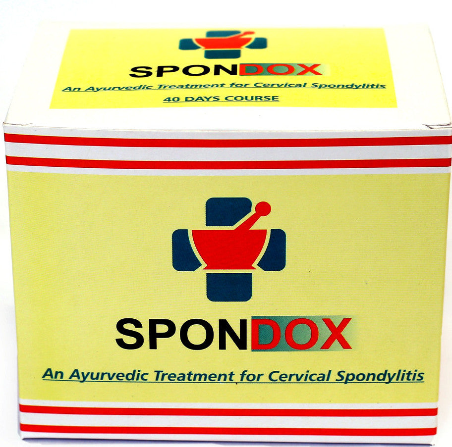 A spondox package box showing the branding of spondox.